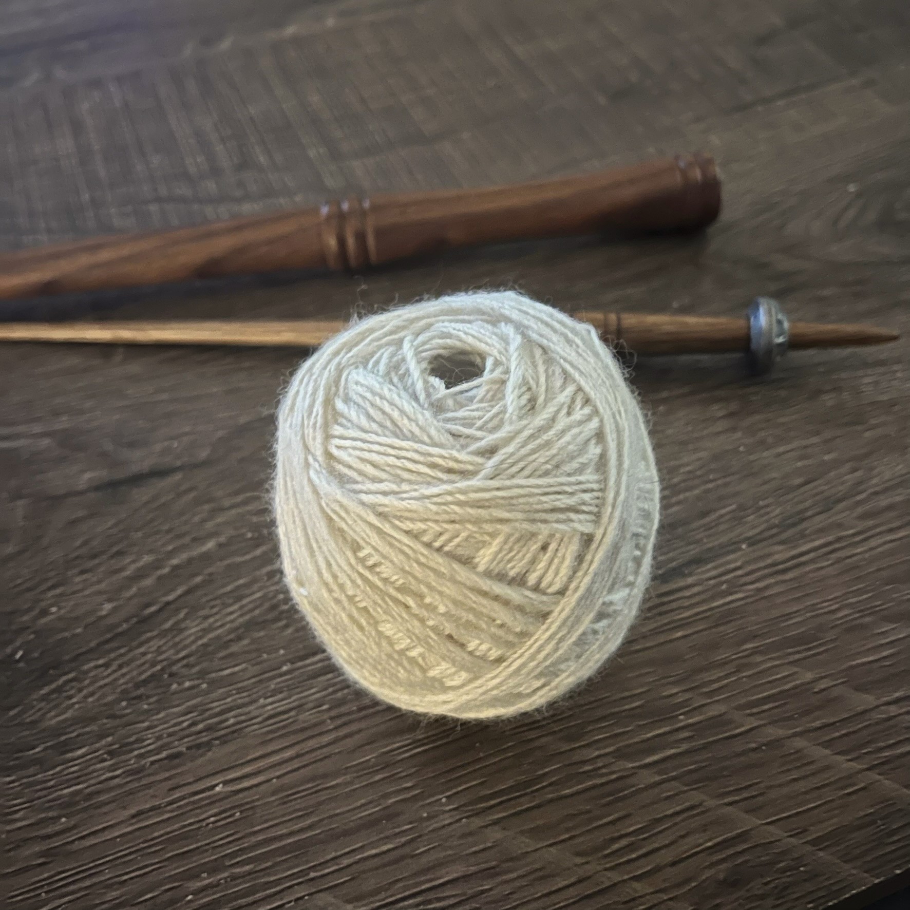 Winding Handspun Yarn